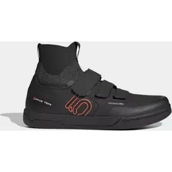 Pánské cyklistické tretry Five Ten Freerider Pro Mid boty Core Black/Solar Red/Grey Three vel. EU 44 2/3 / UK 10