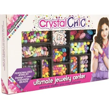 Dětské navlékací korálky Sada korálky navlékací plast v krabici 27x15x2,5cm