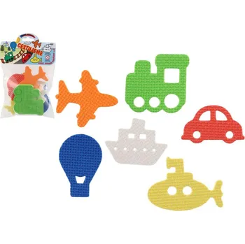 Vodolepky Pěnové dílky cestujeme 14x21cm