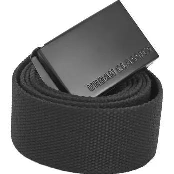 Opasek Unisex pásek Urban Classics Long Canvas Belt velikost 140cm black