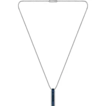 Šperk Hugo Boss Ocelový náhrdelník s přívěskem pro muže Sakis 1580370 + 2 měsíce na vrácení zboží