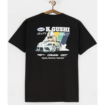 Pánské tričko HUF X Greddy Gushi (black) M, černá