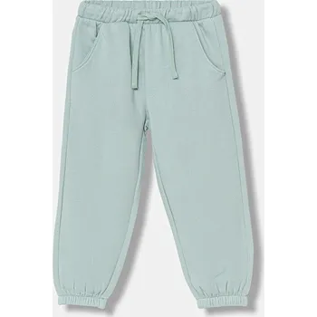 Chlapecké kalhoty Dětské tepláky United Colors of Benetton 39M2GF04F.P.reproposed tyrkysová 06X, vel. 82