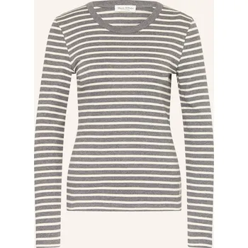 Dámské tričko Marc O'polo Dámské Tričko S Dlouhým Rukávem, šedá / režná, 36