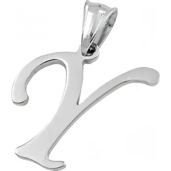 Přívěsek Přívěsek ve tvaru písmene Y ve stříbrné barvě 6PP0376