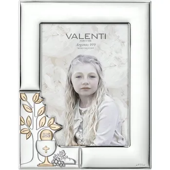 Rám na obraz Rámeček na fotku ke svatému přijímání stříbrný dárek | Rozměr: 13x18 cm
