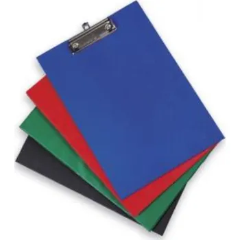 Deska s klipem podložka na dokumenty A4 clipboard TAURUS zelená