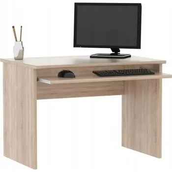 Psací stůl Obdélníkový psací stůl Kondela 100 x 67,5 x 73,5 cm, dub sonoma světlý