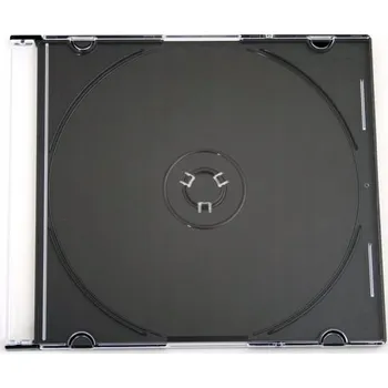 Příslušenství pro datový nosič Krabička na CD 50 ks černá