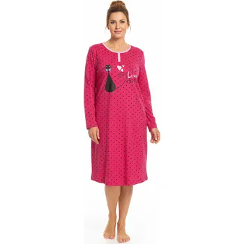 Dámská noční košile Dámská noční košile růžová Wolf D2142 Velikost: L