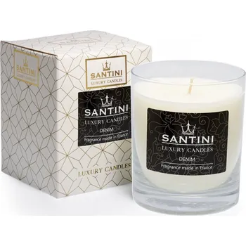 Svíčka Santini Luxusní svíčka - Denim