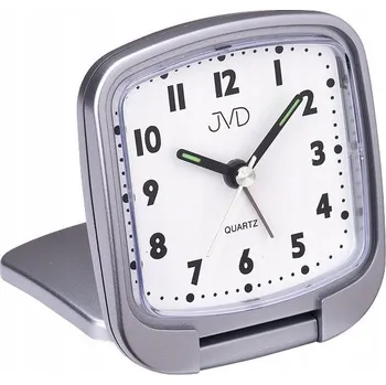 Budík Budík JVD šedý, 6,6 cm