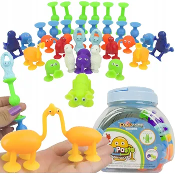 ostatní stavebnice LT446 SILIKONOVÉ STAVEBNÍ STAVEBNICE S PŘÍSAVKY