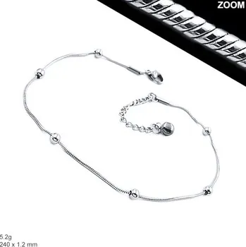 Náramek Náramek s vlnitým zdobením a minimalistickým designem 240mm, 5.2g