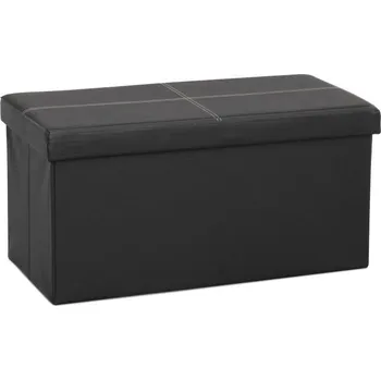 Taburet Čalouněná Taburet Kondela černá