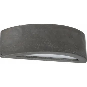 Nástěnné svítidlo Nástěnné svítidlo BRITOP 1xE27 Max.40W Šedý Beton a Matné Sklo