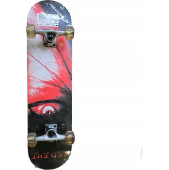 Skateboard ORIGINÁLNÍ SKATEBOARD SPOKEY S KAUČUKOVÝMI KOLEČKY A KVALITNÍMI LOŽISKY RED EYE