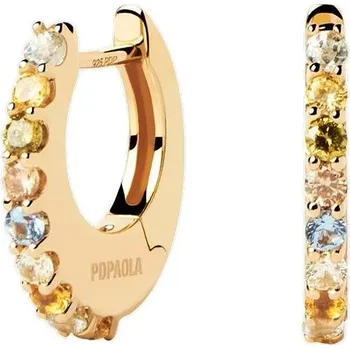 Náušnice PDPAOLA Pozlacené náušnice Vivi AR01-B90-U (Ag 925/1000, 3,52 g)