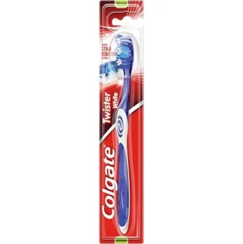 Zubní kartáček Colgate Twister White Kartáček na zuby, střední, 1 ks