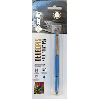 Propiska automatická modrá Zenith