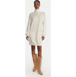 Liu Jo Úpletové šaty MF5063 MS009 Écru Regular Fit S