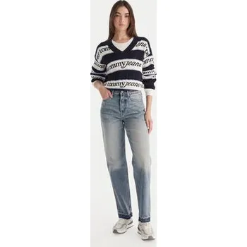 Pánské džíny Tommy Jeans Jeansy Layla DW0DW20480 Modrá Straight Fit 27_30