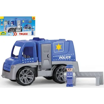 autíčko Auto Truxx policie plast 29cm s figurkou v krabici 39x22x16cm 24m+