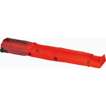 Vak na lyže Obal na lyže Atomic RS Double Ski Wheelie red/ rio/ red