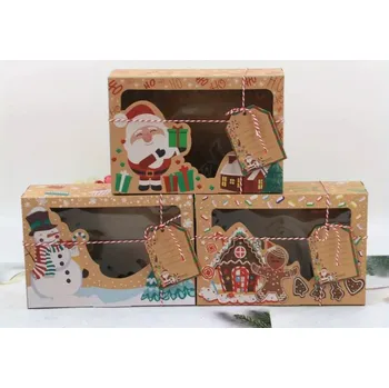 Dárková krabička Vánoční dárková krabička Varianta: Velikost 22x15x7cm papírová