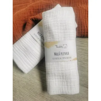 Papírový ubrousek Mušelínová plenka MALÁ 40 x 30 cm - smetanová