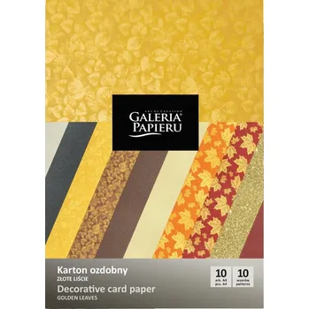 Barevný papír Ozdobný papír A4 Galeria Papieru 210 g/m2 10 listů