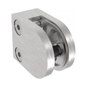 Zábradlí Držák skla pro zábradlí, nerezová ocel AISI 304, satinovaný