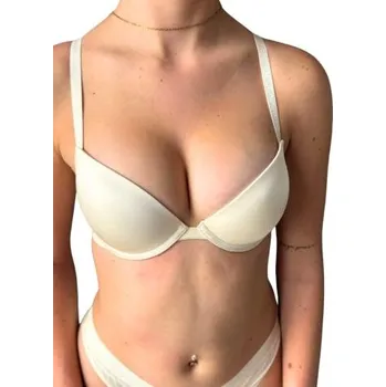 Podprsenka Dámská push-up podprsenka Emporio Armani EW000379 AF10891 šampáň šampáňo 70B