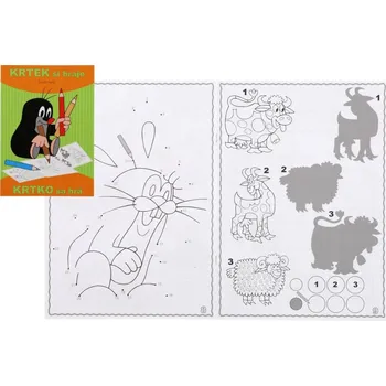 omalovánky Omalovánky Krtek si hraje A4