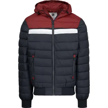 PitBull West Coast - pánská zimní bunda RUBIO modro/červená L