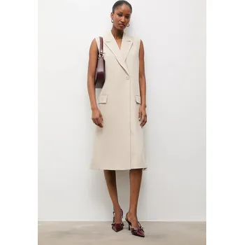 Pánská vesta Vesta Answear.LAB 971424.hak béžová 80X, vel. M