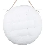 Oboustranný podsedák na židli DUO 38 cm světle béžový/ecru