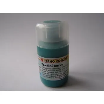 Výtvarná barva Barva na textil 20 g - odstín č.48 - trávníková zelená