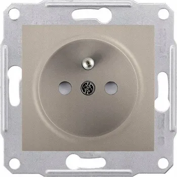 Elektrická zásuvka Béžová nástěnná Elektrická Zásuvka Schneider Electric