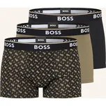 Boss 3 Kusy Boxerek Power, černá / khaki