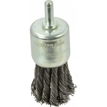 Vrták Drátěný kartáč štětcový pletený 28mm GEKO