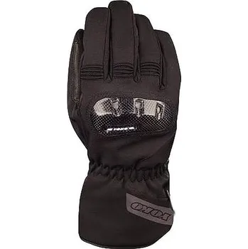 Moto rukavice Yoko Jätkä černá / šedá XS