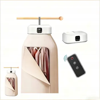 Sušák na prádlo SUŠÁK NA PRÁDLO RYCHLÁ ELEKTRICKÁ PŘENOSNÁ ZÁVĚSNÁ 600W + DÁLKOVÉ OVLÁDÁNÍ