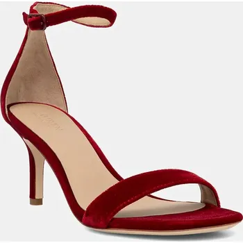 Dámské sandále Sandály Lauren Ralph Lauren Allie Mid 802980559005.600 červená 33X, EUR 38