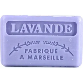 Mýdlo Mýdlo Foufour levandulová kostka s bambuckým máslem 125 g
