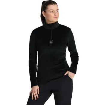 Dámská mikina Dámská mikina Spyder Shimmer Bug 1/2 Zip Black 38B125310-BLK 25/26 XL