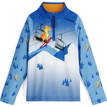 Dámský svetr Dětský rolák Spyder International 1/2 zip Cobalt T-Rex 38Y013501-CTT 25/26