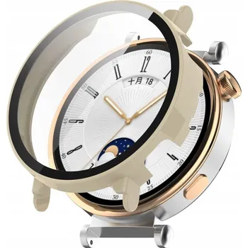 Pouzdro na mobilní telefon 2v1 POUZDRO + TVRZENÉ SKLO POUZDRO OBAL PRO HUAWEI WATCH GT 4 41MM