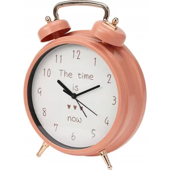 Budík Budík Home Styling Collection oranžový, 24 cm