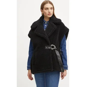 Dámská vesta Vesta s přměsí vlny Liu Jo černá barva, WF4257 E0978 WF4257.E0978 99X, vel. 34